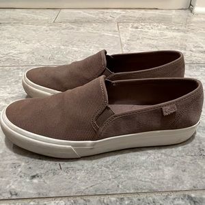 Keds Suede Double Decker Dream Foam Slip-Ons